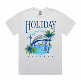 Holiday Records - Auckland Tourism T-shirt (Front Print)