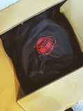 Holiday Records Globe Logo T-shirt (Black/Red)