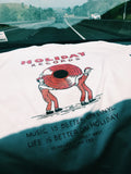Holiday Records x Vacation Studio T-Shirt — White