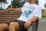 Holiday Records - Auckland Tourism T-shirt (Front Print)
