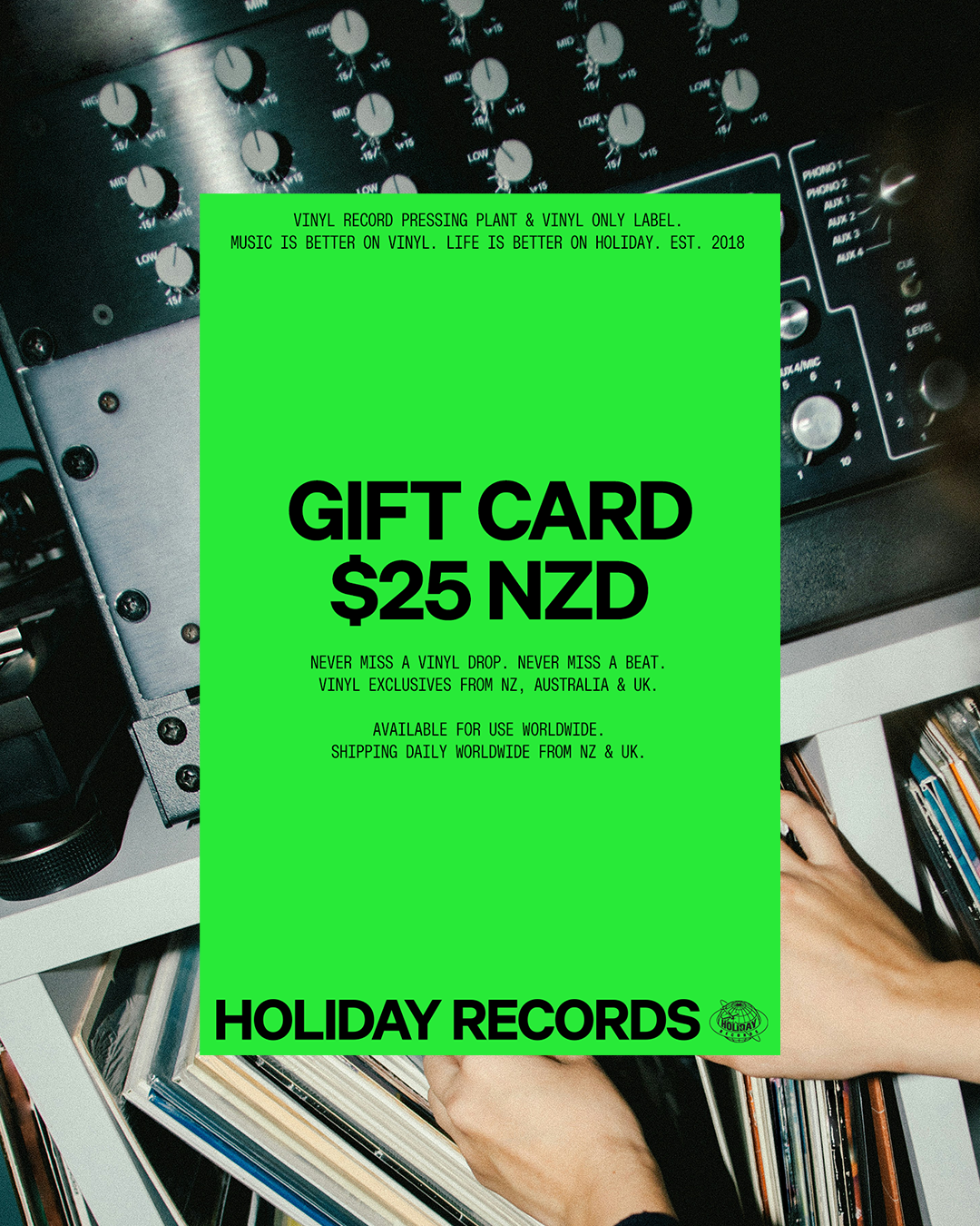 Holiday Records Gift Card