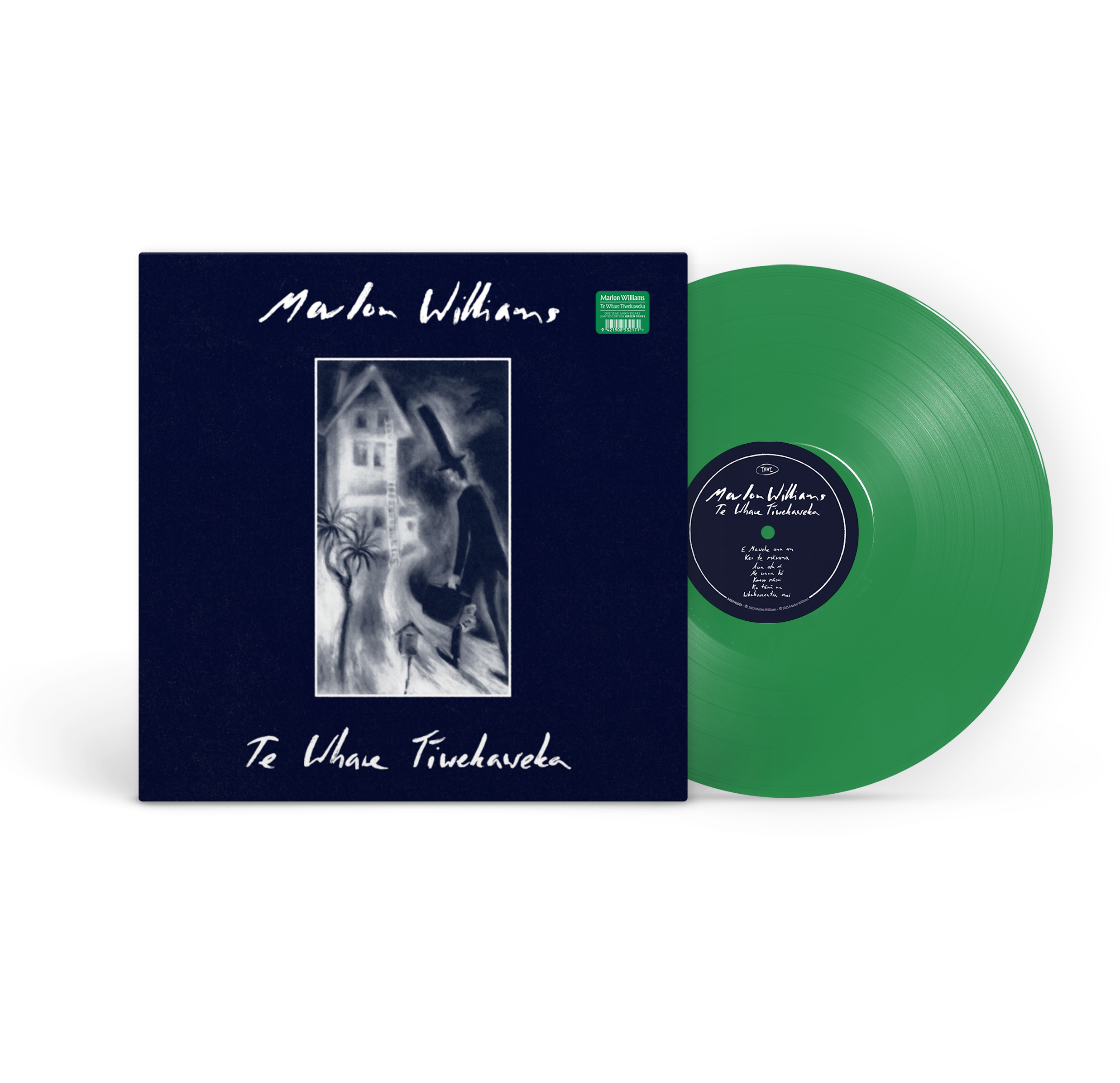 Marlon Williams - Te Whare Tīwekaweka One Year Anniversary Limited Edition Green Vinyl