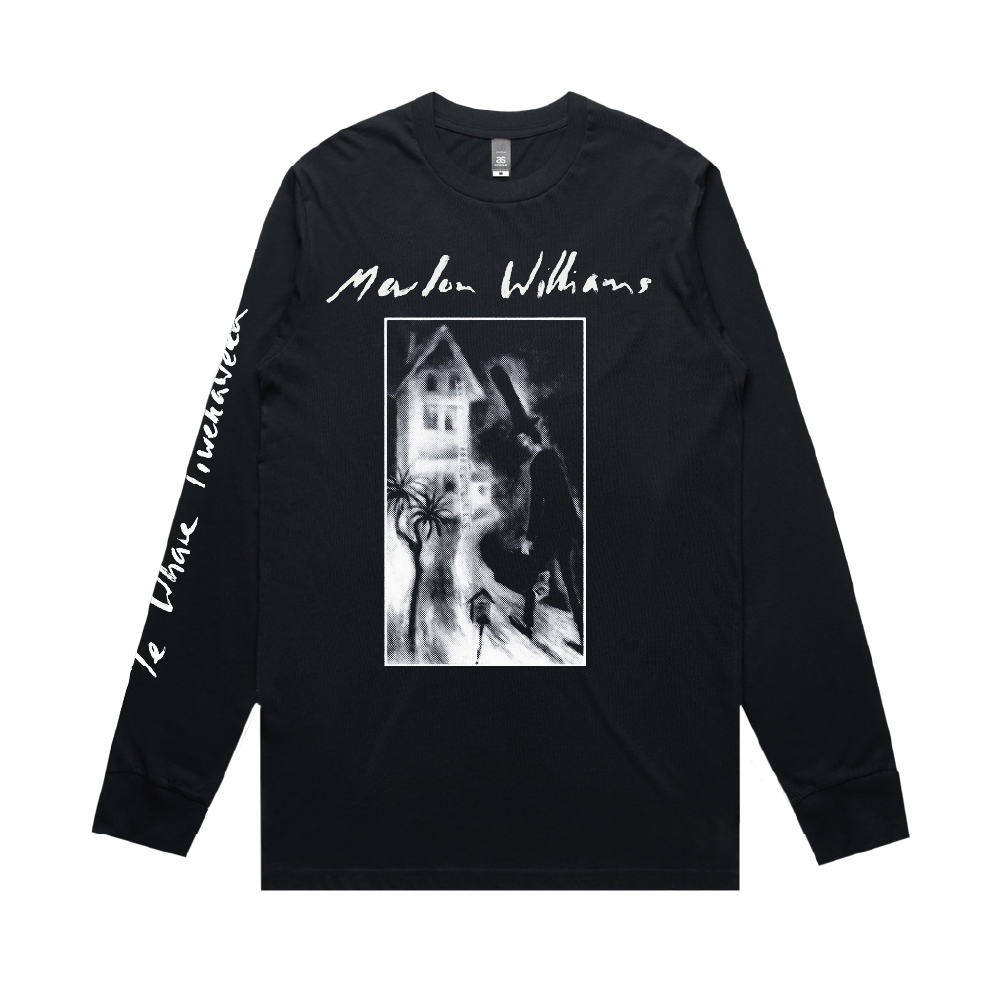 Marlon Williams - Te Whare Tīwekaweka Navy Blue Long Sleeve (inc. Digital Download of Te Whare Tīwekaweka)