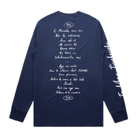 Marlon Williams - Te Whare Tīwekaweka Blue Long Sleeve (Pre-Order) (inc. Digital Download of Te Whare Tīwekaweka)