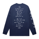 Marlon Williams - Te Whare Tīwekaweka Blue Long Sleeve (Pre-Order) (inc. Digital Download of Te Whare Tīwekaweka)