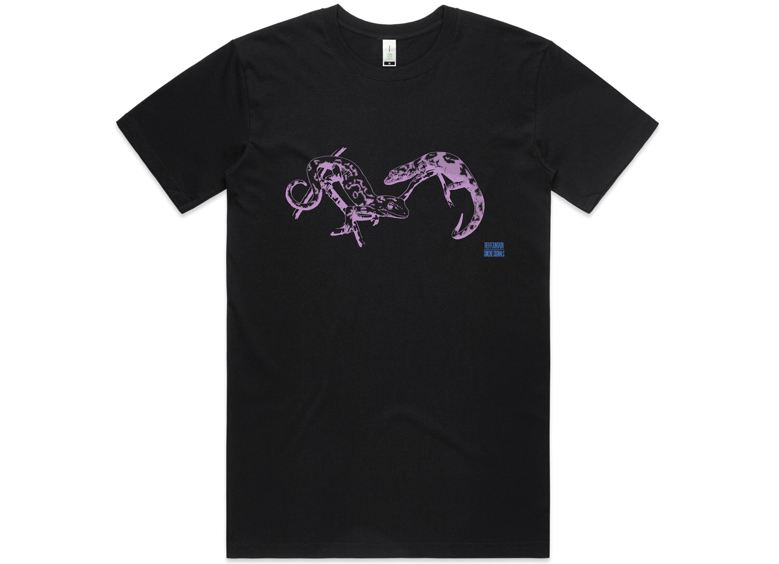 Mokomoko ‘Gecko’ - 'Smoke Signals' T-Shirt (Pre-Order)
