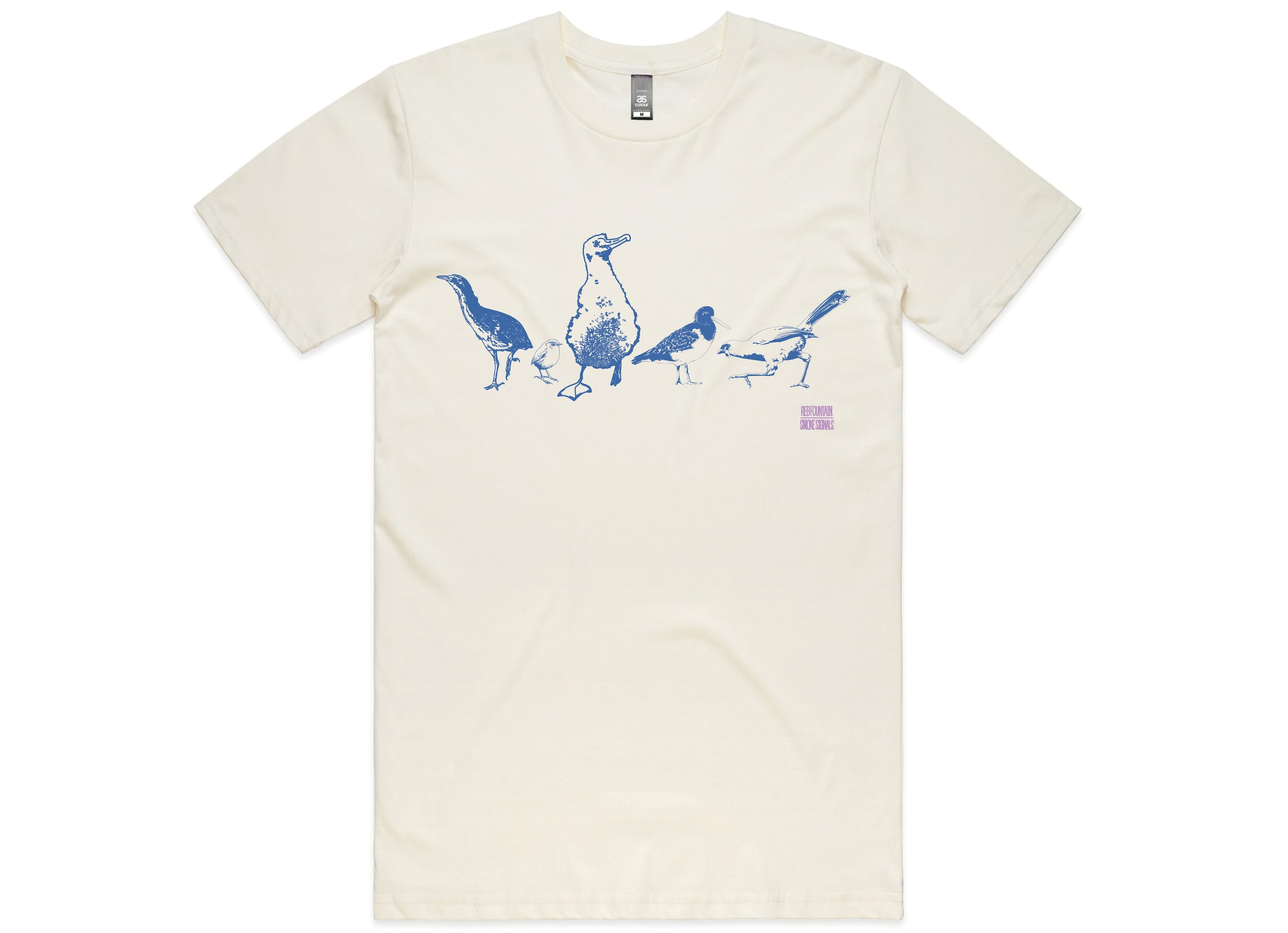Mokomoko ‘Manu Bird’ - 'Smoke Signals' T-Shirt (Pre-Order)
