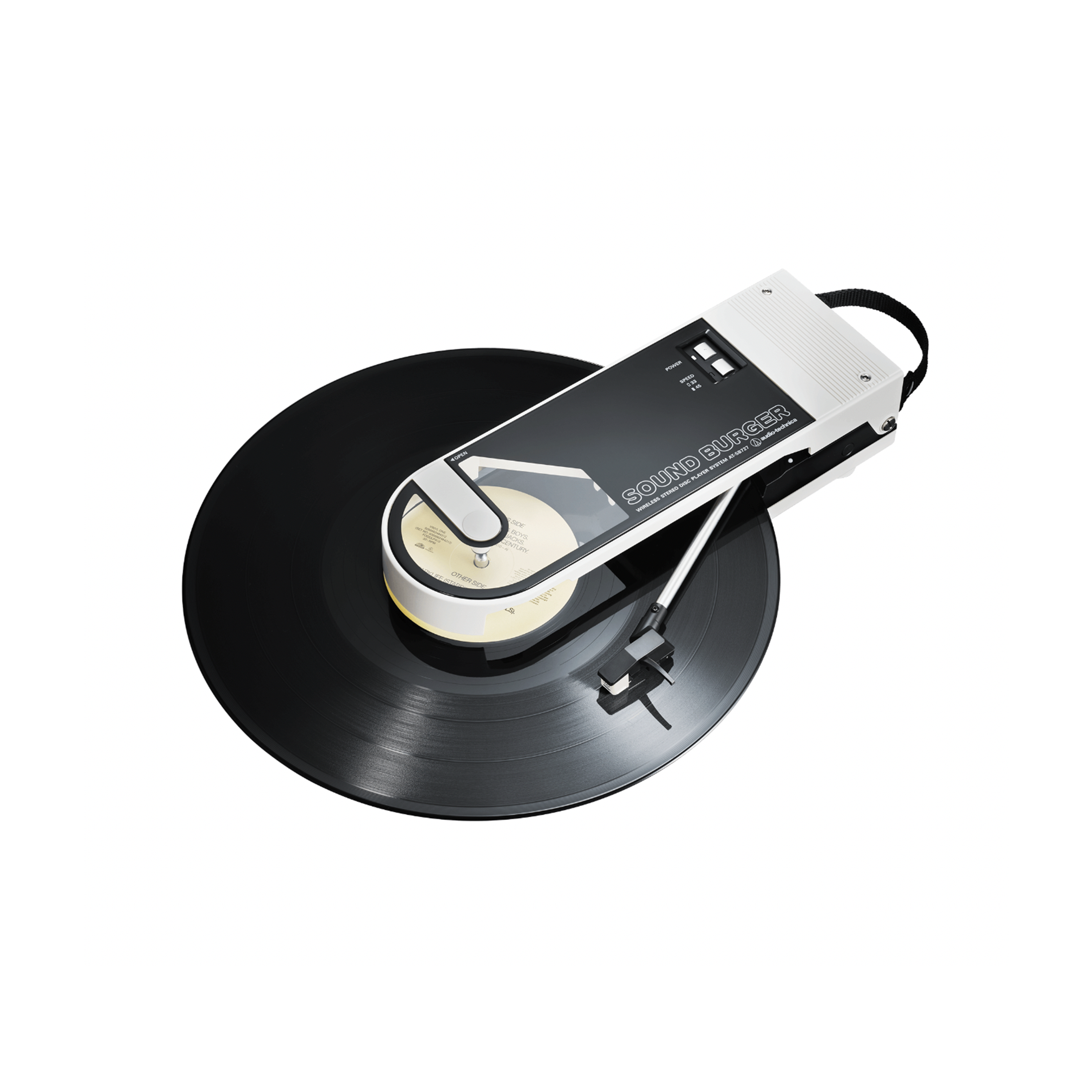 Audio Technica - SB727YL Soundburger Wireless Bluetooth Turntable