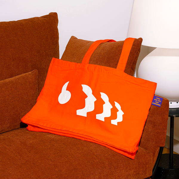 LEISURE - Sundown Orange Oversized Tote (Pre-Order)