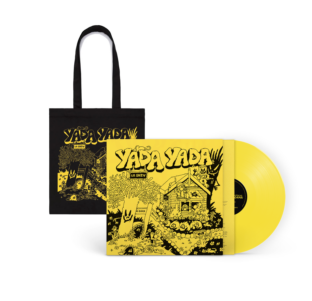 Le Shiv - Yada Yada Vinyl + Tote Bag Bundle