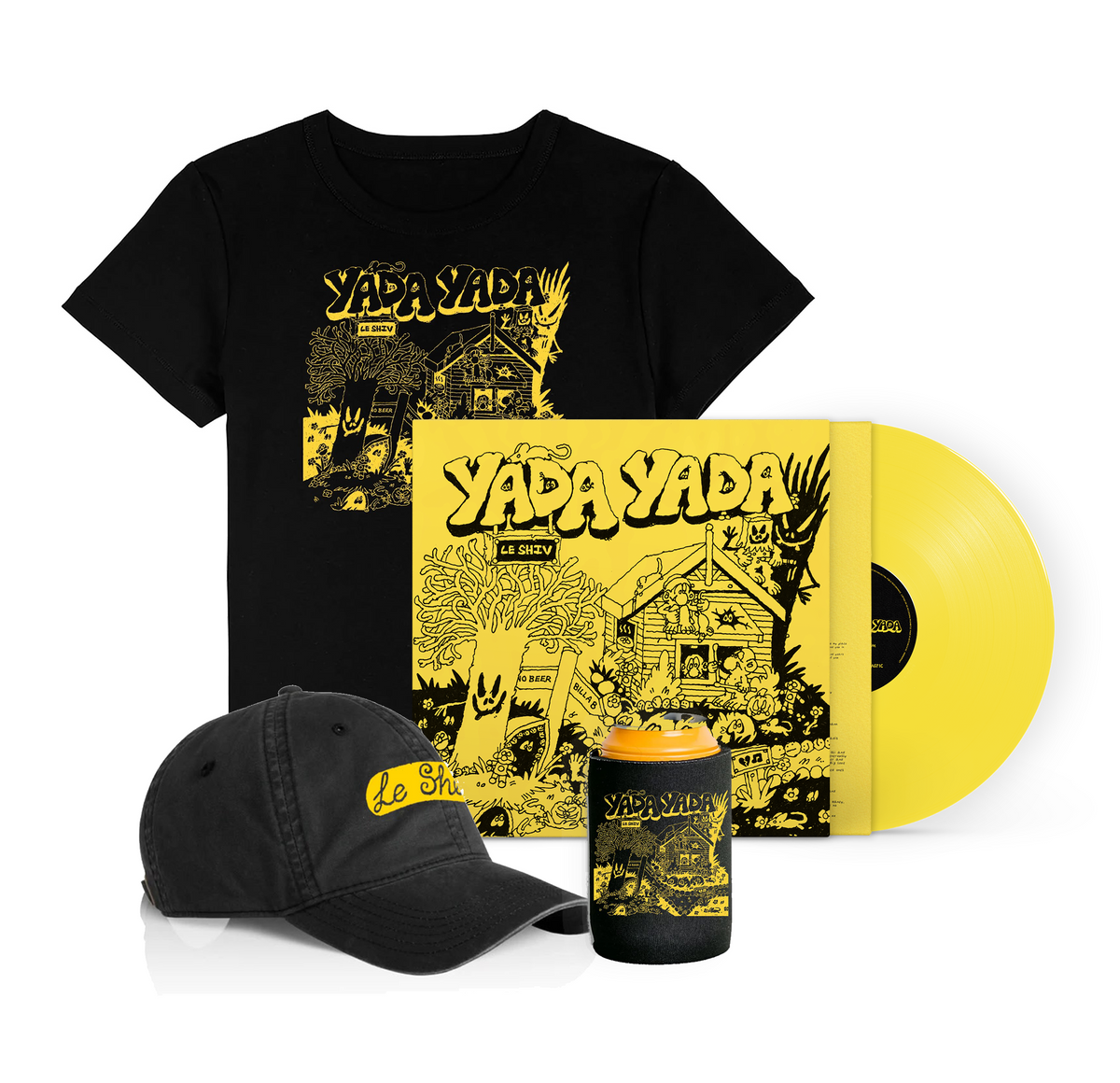 Le Shiv - Yada Yada Vinyl + Merch Bundle
