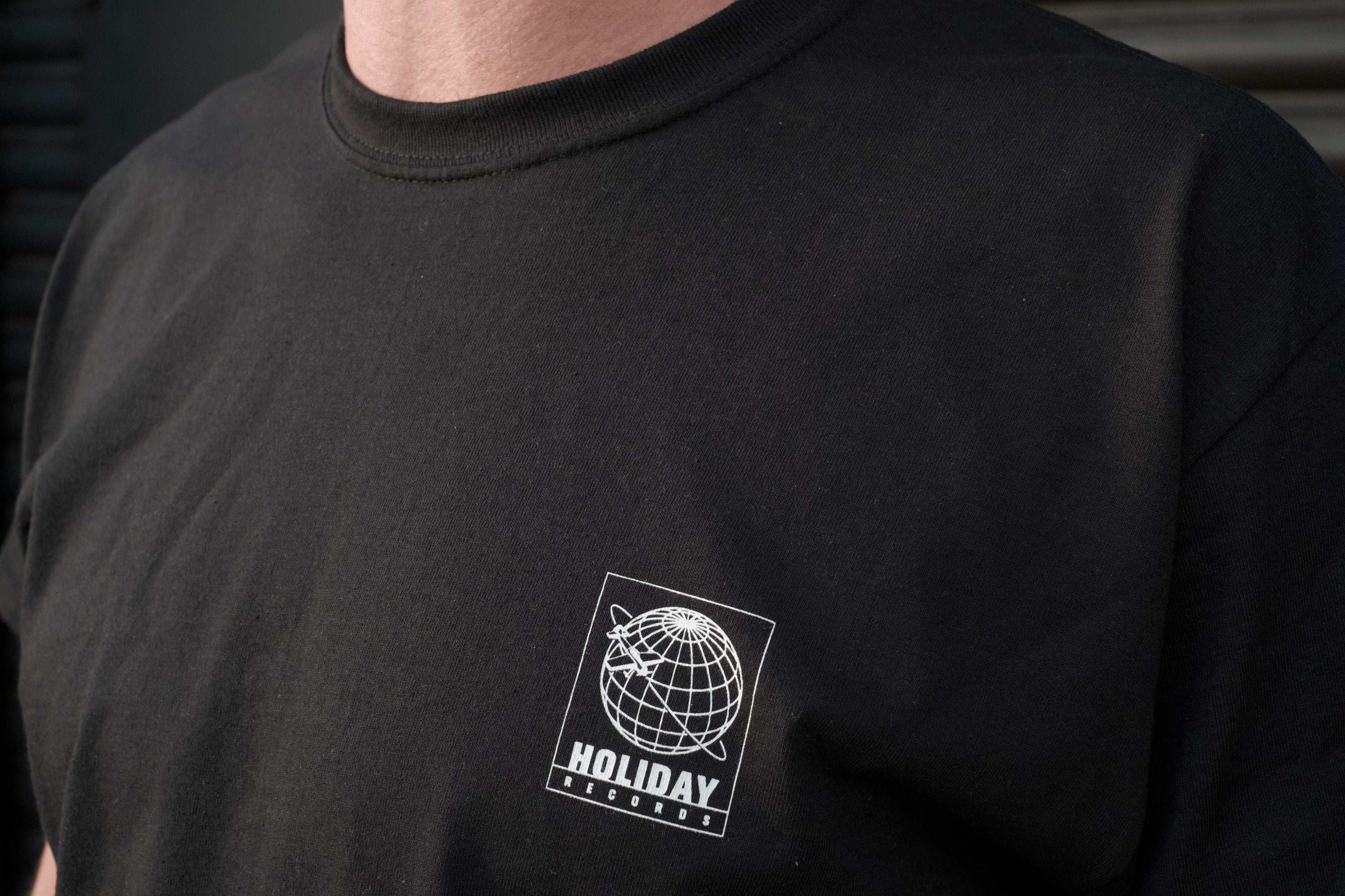 Men's Slogan T-shirt – Black