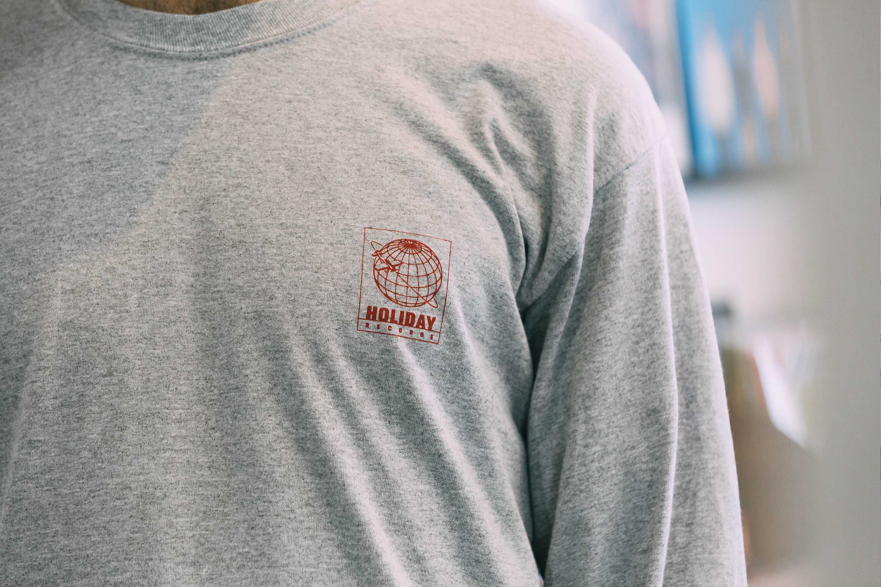 Logo Long sleeve T-shirt – Grey