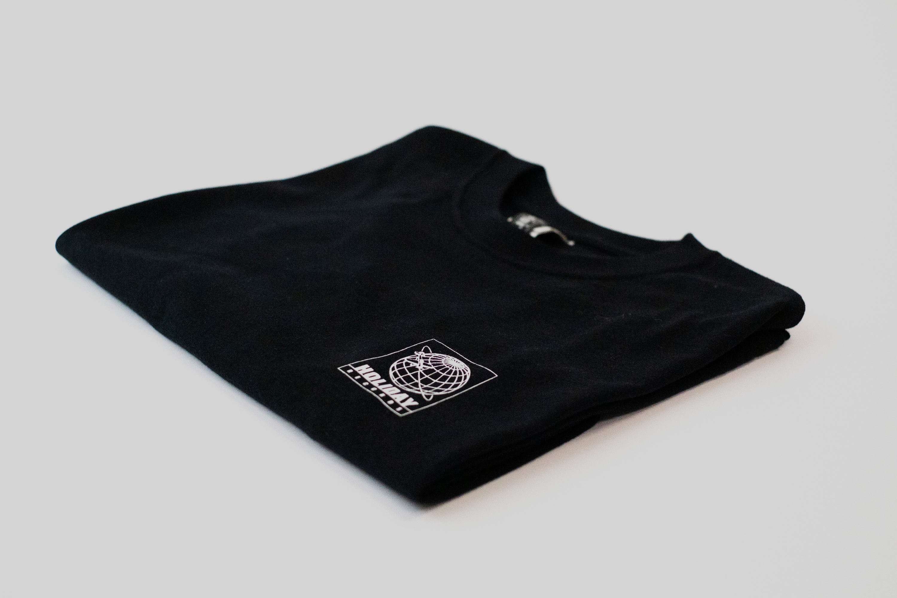 Men's Slogan T-shirt – Black